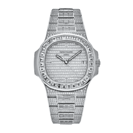 Patek Philippe Nautilus 5719 Diamond Paved Replica
