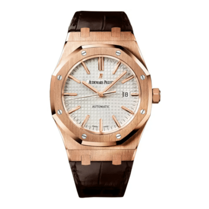 Audemars Piguet Royal Oak White Leather Replica