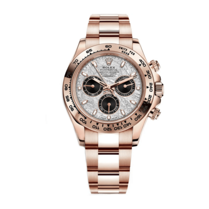 Rolex Daytona Rose Gold Meteorite Dial Replica