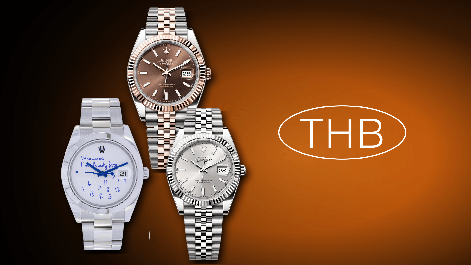 Rolex Datejust replica watches, the reference THB Factory is known for